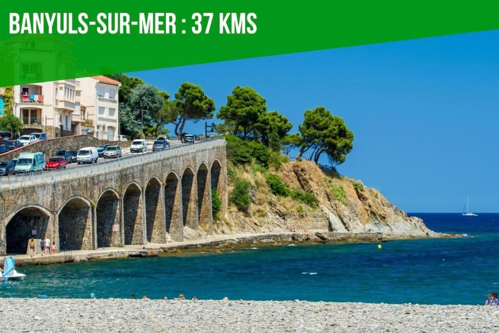 Le Carrousel - Apt Vue Mer - Plage A 10 M - Clim - Wifi Canet-en-Roussillon Exteriör bild